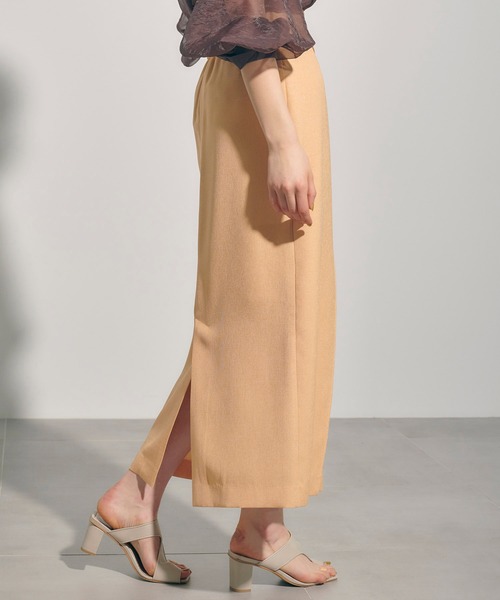 「PUBLIC TOKYO」 スカート 1 オレンジ レディース_画像4