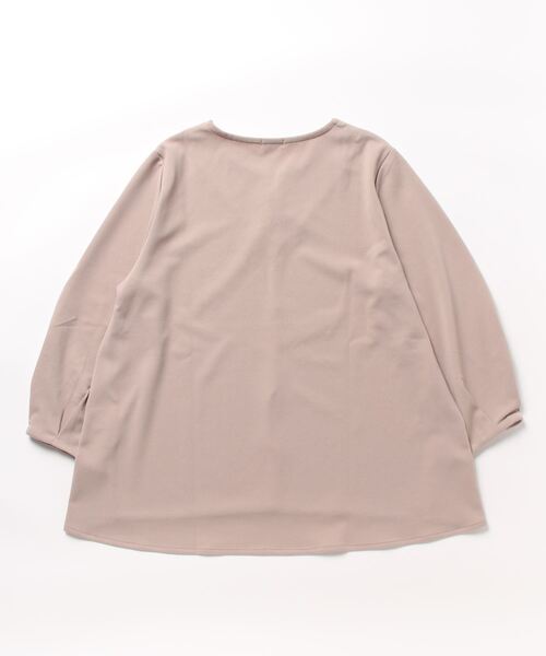 「Honeys」 「GLACIER」長袖カットソー M ベージュ レディース_画像2