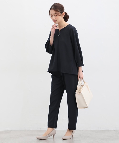 「Honeys」 「GLACIER」長袖カットソー M ベージュ レディース_画像5