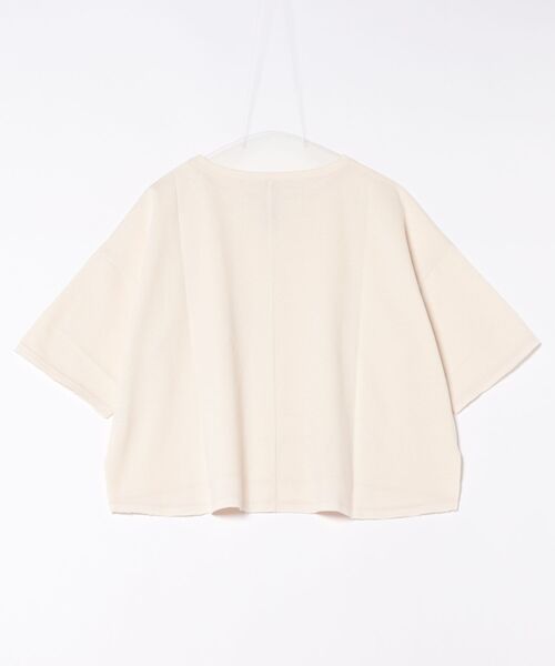 「Q」 半袖Tシャツ MEDIUM ライム レディース_画像2