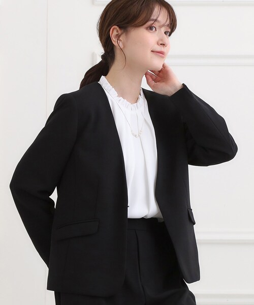 SHOO・LA・RUE(シューラルー) ジャケット ノーカラージャケット 入学 SHOO・LA・RUE(シューラルー) ジャケット ノーカラージャケット 入学