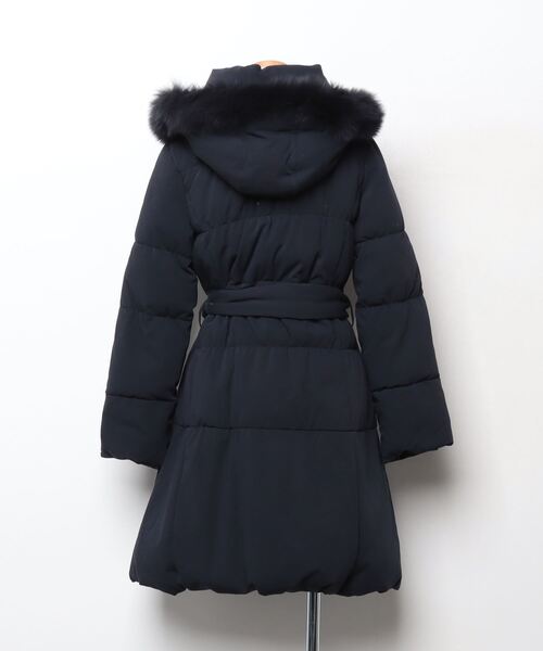 NOELA（ノエラ） ダウンコート M ネイビー レディース : ZOZOTOWN