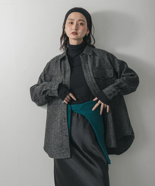 SENSE OF PLACE by URBAN RESEARCH ブラウス シャツ ウールライク