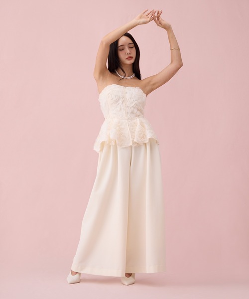 最終お値下げ★レースベアオールインワン EIMY ISTOIRE（エイミーイストワール） オールインワン レースベア