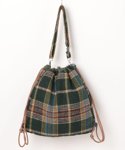 TONE SELECT GOODS デイバック リュック Liaa/チェック柄 2way トート