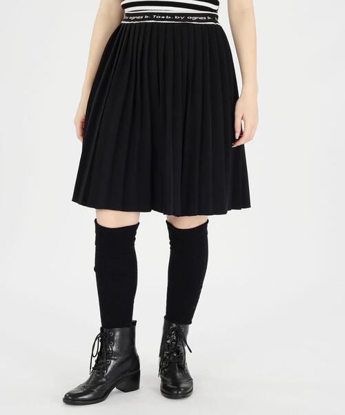「To b. by agnes b.」 ミニスカート 40 ブラック レディース_画像3