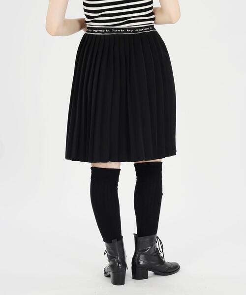 「To b. by agnes b.」 ミニスカート 40 ブラック レディース_画像9