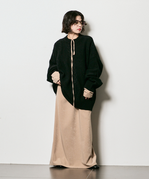 ワンピース CITYSHOP VELVET LEANN DRESS CITYSHOP（シティショップ） ワンピース VELVET LEAN KAFTAN DRESS