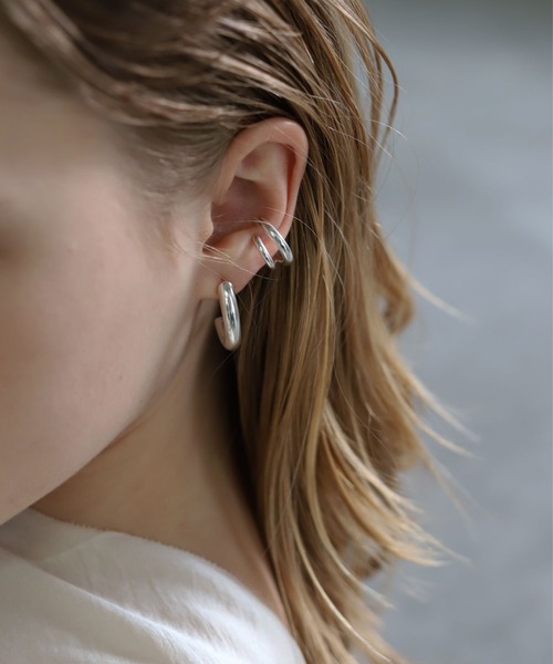 TEN. イヤーカフ FREE シルバー レディース : ZOZOTOWN Yahoo!店