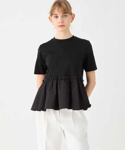 「BALLSEY」 半袖カットソー 36 グレー レディース_画像6