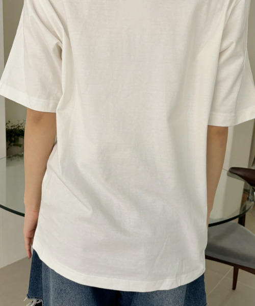 「U.S. POLO ASSN.」 半袖カットソー S ブラック レディース_画像2