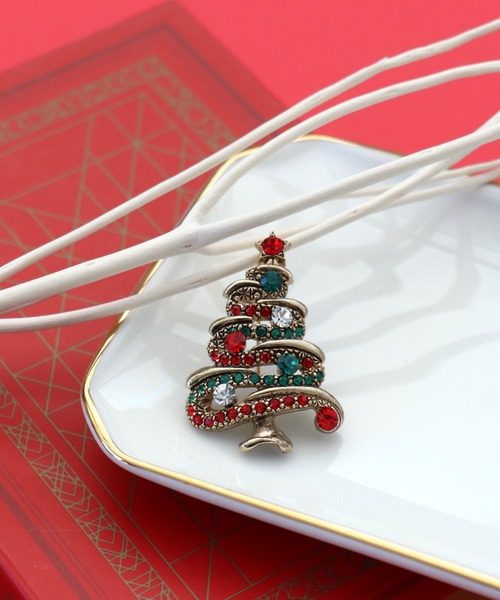 Three Four Time（スリーフォータイム） ブローチ 「X'mas