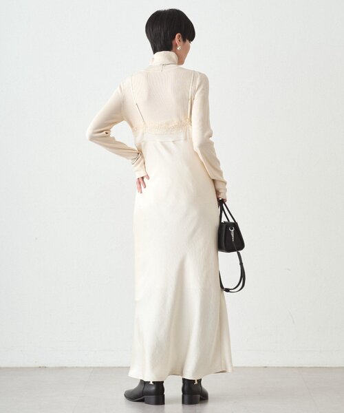 【新品・タグ付】ラウンジドレス　レースキャミ Loungedress（ラウンジドレス） ワンピース レースキャミワンピース