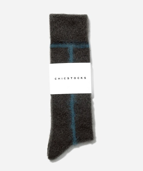 CHICSTOCKS（シックストックス） 靴下 モヘヤラインソックス