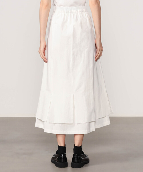 「Bshop」 フレアスカート M ホワイト レディース_画像5