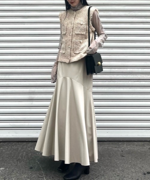 FRAY I.D（フレイ・アイディー） ロングスカート 0 ブラック