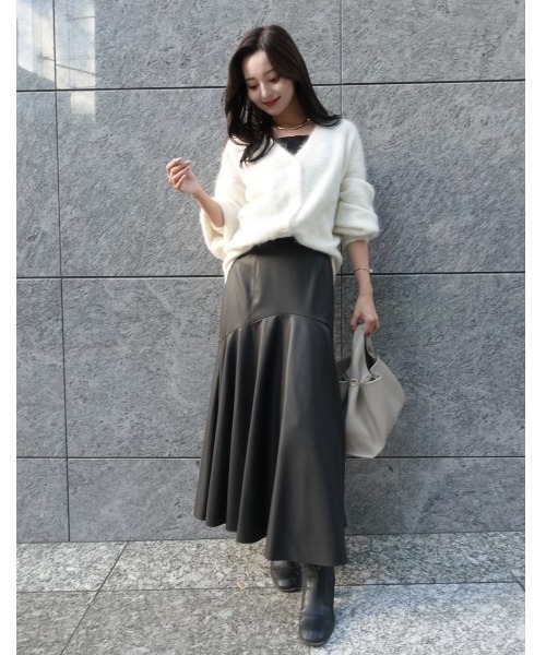 【サイズ0】FRAY I.D フレアロングスカート 新品・未使用・タグ付き FRAY I.D（フレイ・アイディー） ロングスカート 0 ブラック