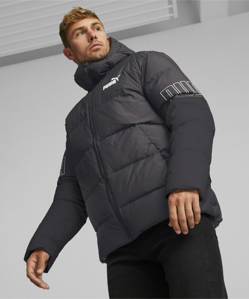 PUMA（プーマ） ダウンジャケット X-LARGE ブラック メンズ : ZOZOTOWN