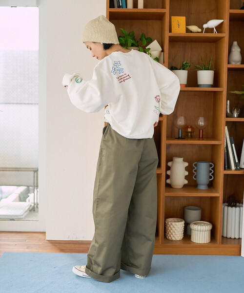 Freada（フリーダ） トレーナー スウェット チェーンステッチ