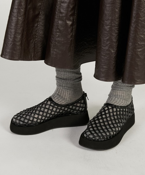 シューズ 「2026Spring Pre-Order」プラットフォームメッシュシューズ / Platform Mesh Shoes レディースの画像