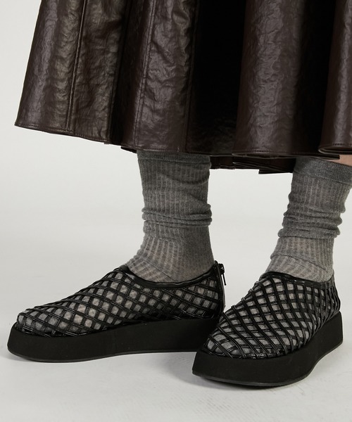 シューズ 「2026Spring Pre-Order」プラットフォームメッシュシューズ / Platform Mesh Shoes レディースの画像