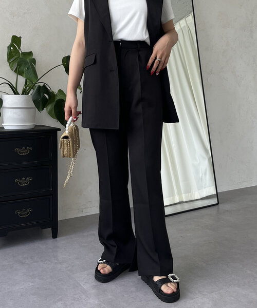 「prose verse」 パンツ - ブラック レディース_画像6