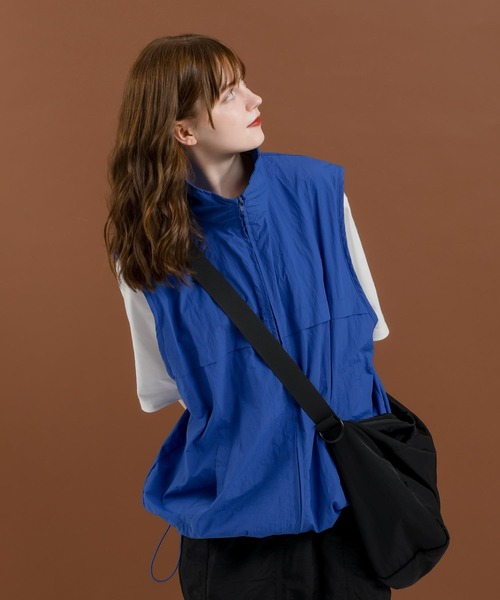 「MUHET」 ベスト X-LARGE ブラック レディース_画像6