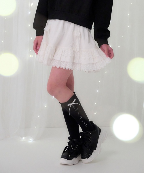 mezzo piano Junior（メゾピアノ ジュニア） スカート レース