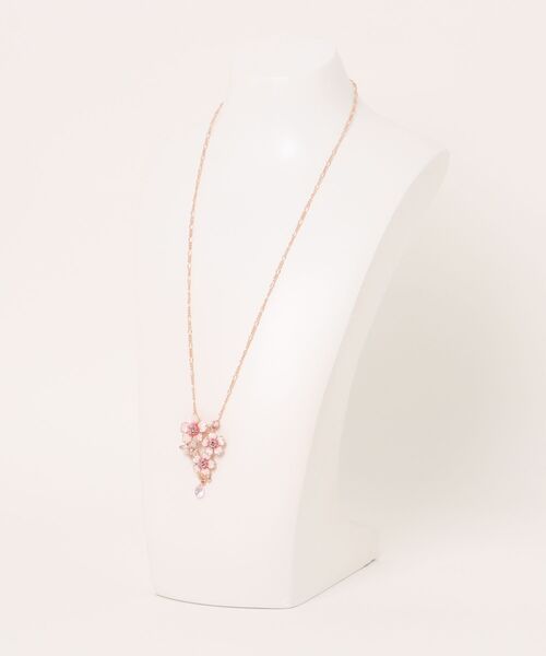 ネックレス 桜モチーフ ネックレス レディースの画像