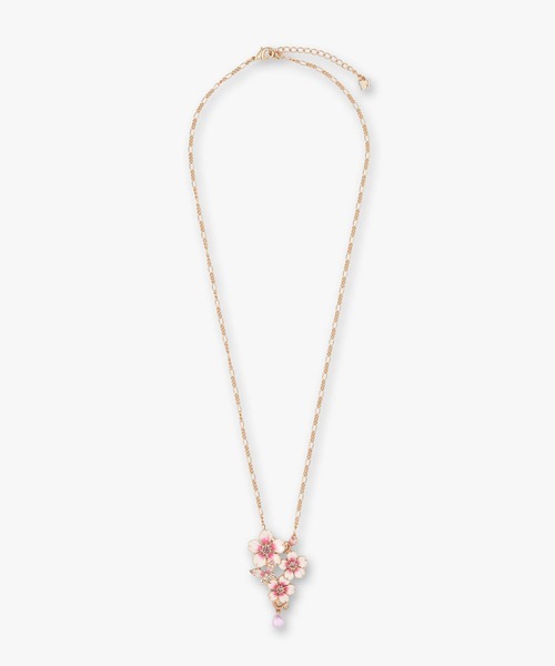ネックレス 桜モチーフ ネックレス レディースの画像
