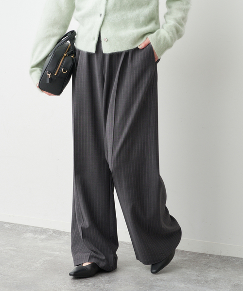 Spick＆Span（スピック アンド スパン） スラックス パンツ TW