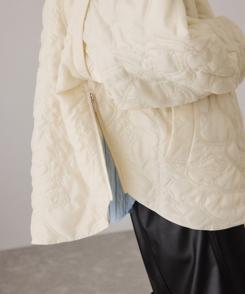 アダムエロペ : 2WAYキルティングシャツジャケット 2WAYキルティングシャツジャケット｜アダムエロペの通販｜&mall