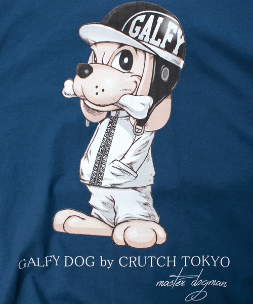 GALFY CRUTCH BRAND Tシャツ 大サイズ GALFY（ガルフィー） tシャツ 「GALFY/ガルフィー」リアル兄貴ロンTee
