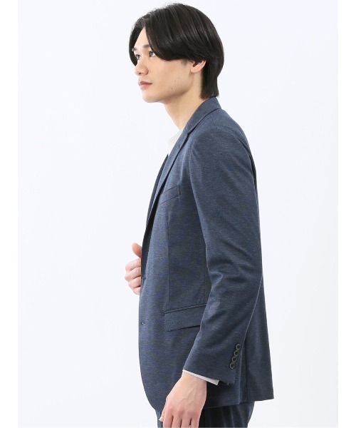 【極美品】タカキュー セットアップ ネイビー 段返り3つボタン ウール100 TAKA-Q（タカキュー） セレモニースーツ カジュアルスーツ