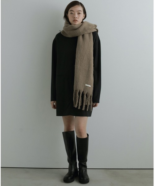 anuke（アンヌーク） 長袖ワンピース 38inch ブラック レディース