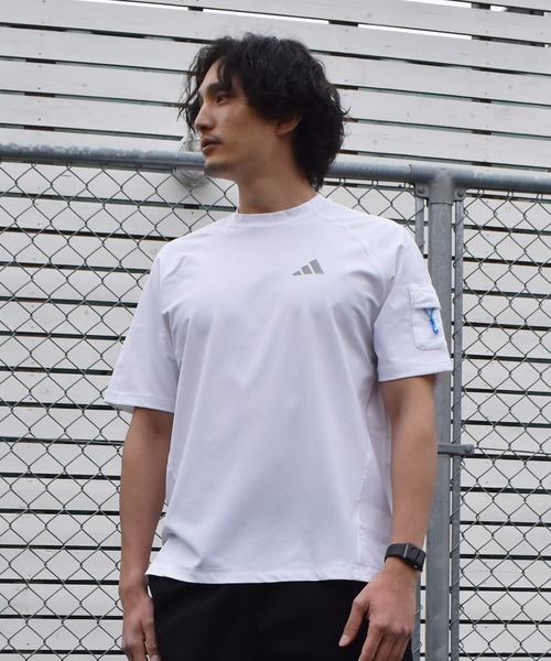 addidas hyke 伊勢丹限定 Tシャツ adidas - ADIDAS ORIGINALS BY HYKE グリーン 伊勢丹限定 Tシャツの