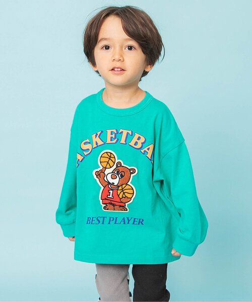 BREEZE（ブリーズ） tシャツ 「リンク」ユニークサガラワッペンロンT