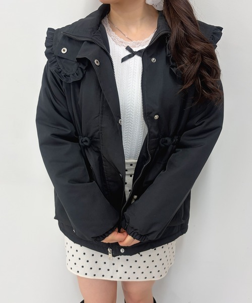 frunco コート アウター 「ZOZOTOWN限定」襟付きガーリーミリタリー