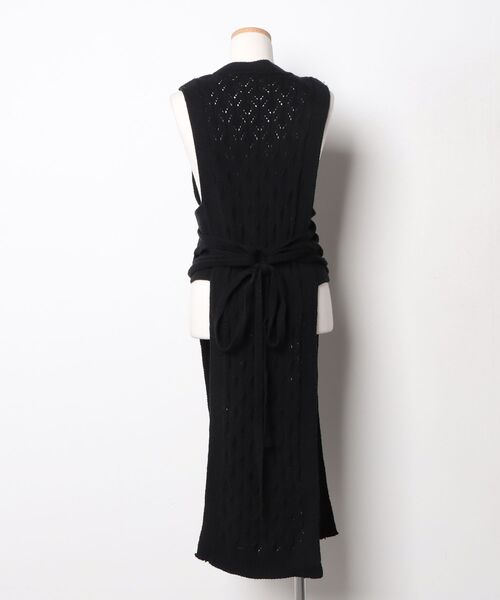 「TAN」 半袖ニット FREE ブラック レディース_画像2