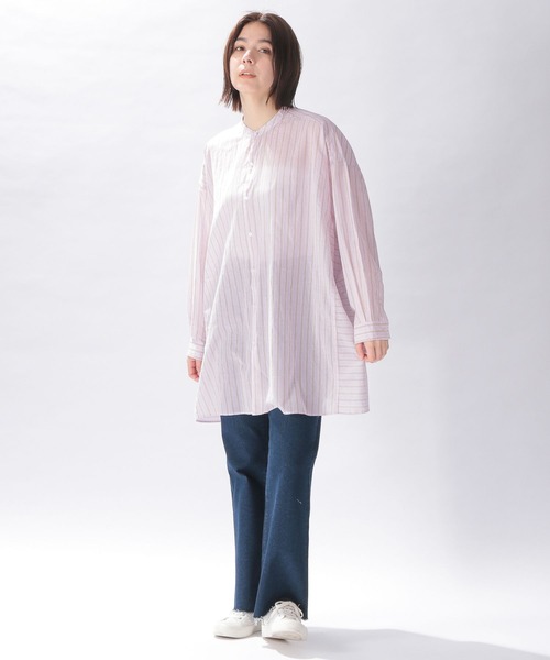 「niko and...」 長袖ワンピース FREE ホワイト レディース_画像2