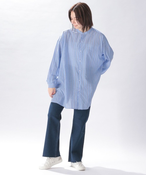 「niko and...」 長袖ワンピース FREE ホワイト レディース_画像3