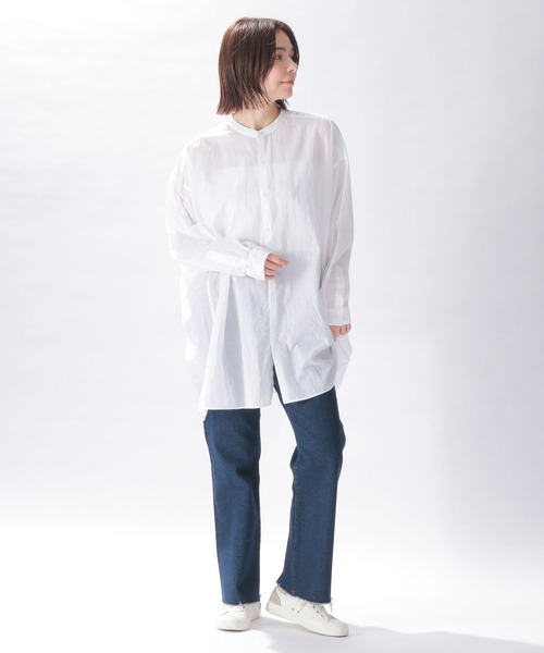 「niko and...」 長袖ワンピース FREE ホワイト レディース_画像6