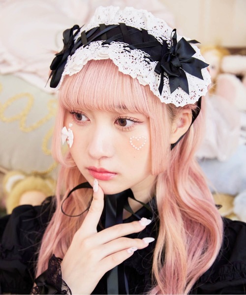 BODYLINE サテンリボンレースアップヘッドドレス : ZOZOTOWN Yahoo!店