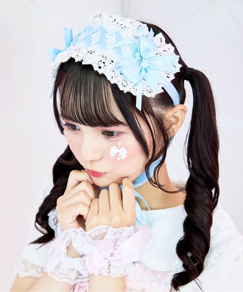 BODYLINE サテンリボンレースアップヘッドドレス : ZOZOTOWN Yahoo!店