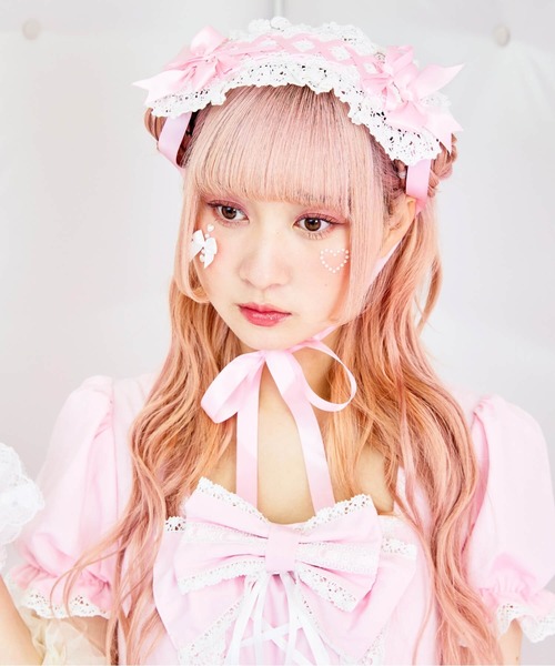 BODYLINE サテンリボンレースアップヘッドドレス : ZOZOTOWN Yahoo!店