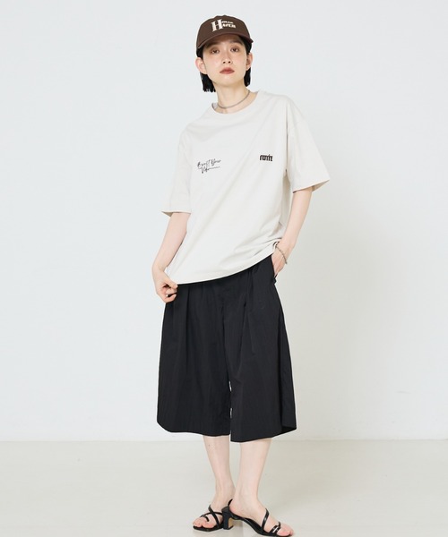 NOMINE（ノミネ） ワイドパンツ ハーフパンツ パンツ 短パン