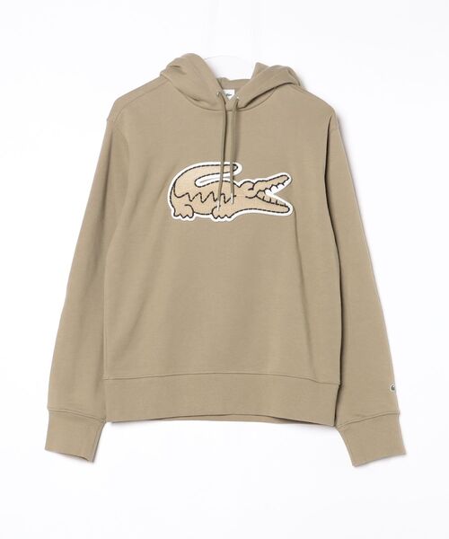 LACOSTE（ラコステ） プルオーバーパーカー 3 サンドベージュ メンズ 