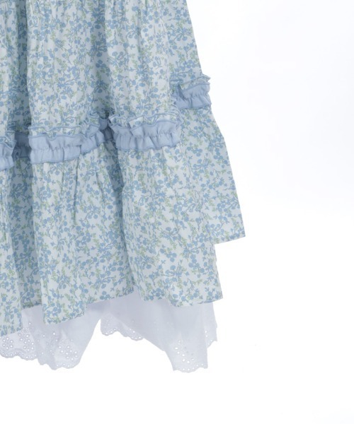 axes femme（アクシーズ ファム） ワンピース フリル×コットンレース