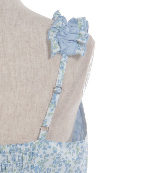 axes femme（アクシーズ ファム） ワンピース フリル×コットンレース