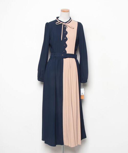 REDYAZEL（レディアゼル） 長袖ワンピース MEDIUM ネイビー レディース
